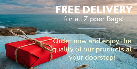 Free Delivery for Zipper Bags